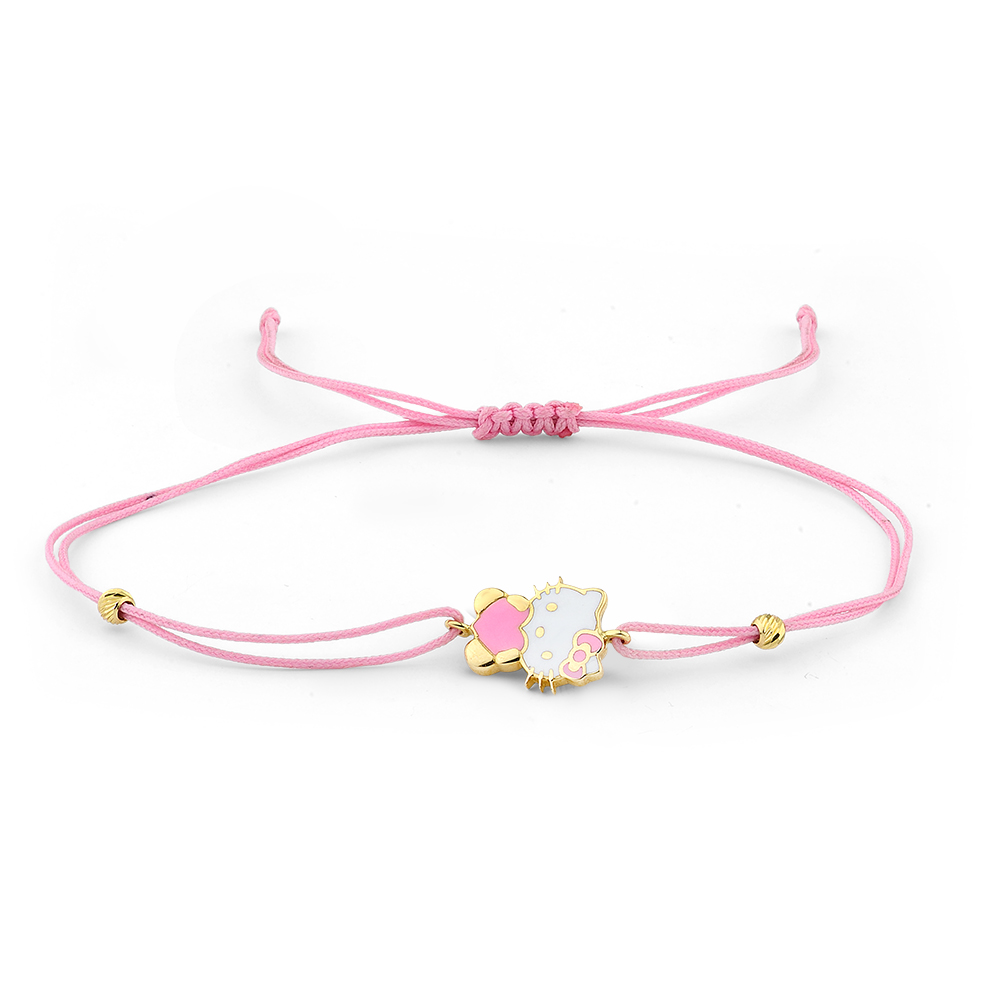 Hello Kitty Altin Ipli Bileklik Bl2276 910 00 Tl