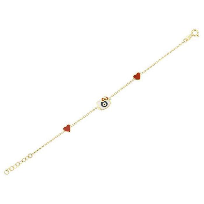 Hello Kitty Altın Bileklik BL0295A