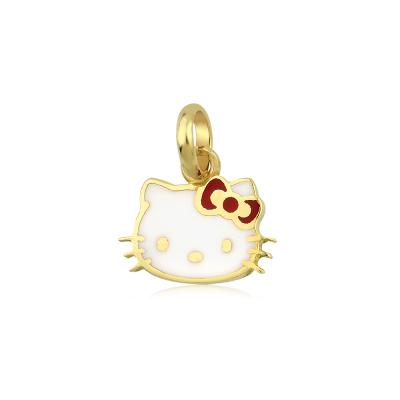 Hello Kitty Altın Kolye Ucu KU0074