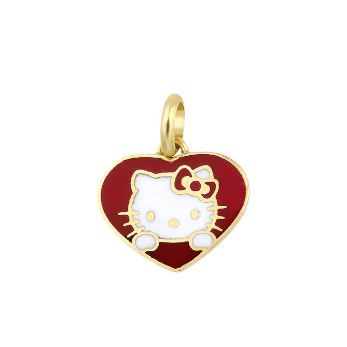 Hello Kitty Altın Kolye Ucu KU1650