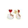 Hello Kitty Altın Küpe KP0365